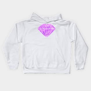 Purple Diamond Kids Hoodie